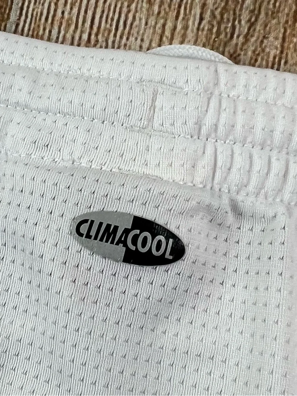 Mens Vintage Adidas Climacool 365 White Athletic Soccer Shorts Size Large